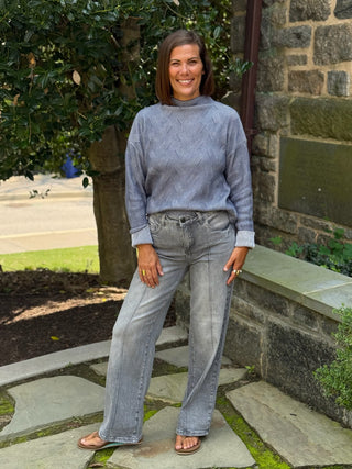 Storm Long Sleeve Funnel Neck Sweater