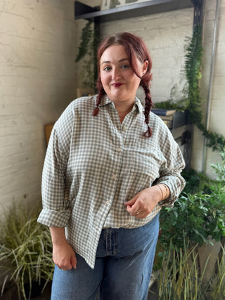 [Z Supply] River Plaid Button Up