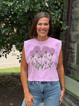 Thistles Maisie Heavyweight Muscle Tee