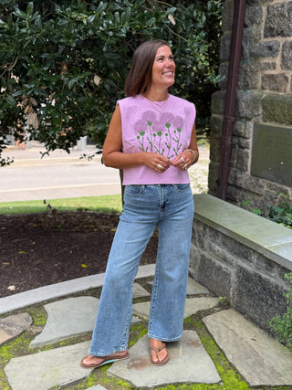 Thistles Maisie Heavyweight Muscle Tee
