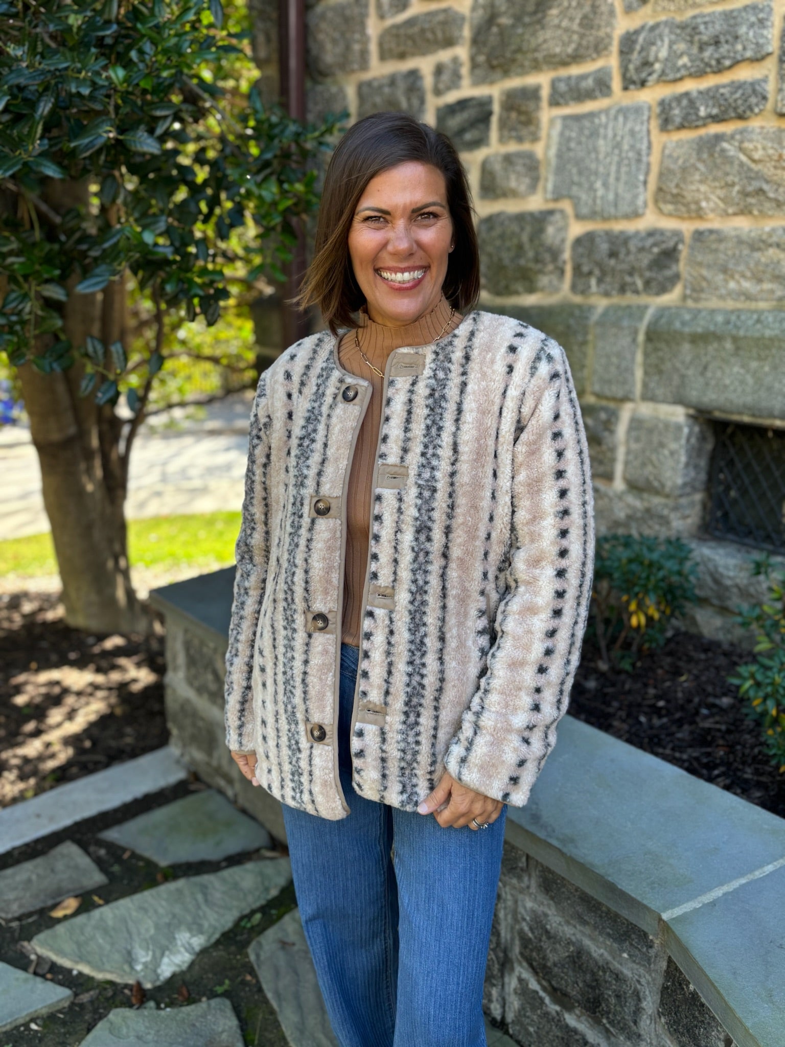 Toni Reversible Shearling Jacket