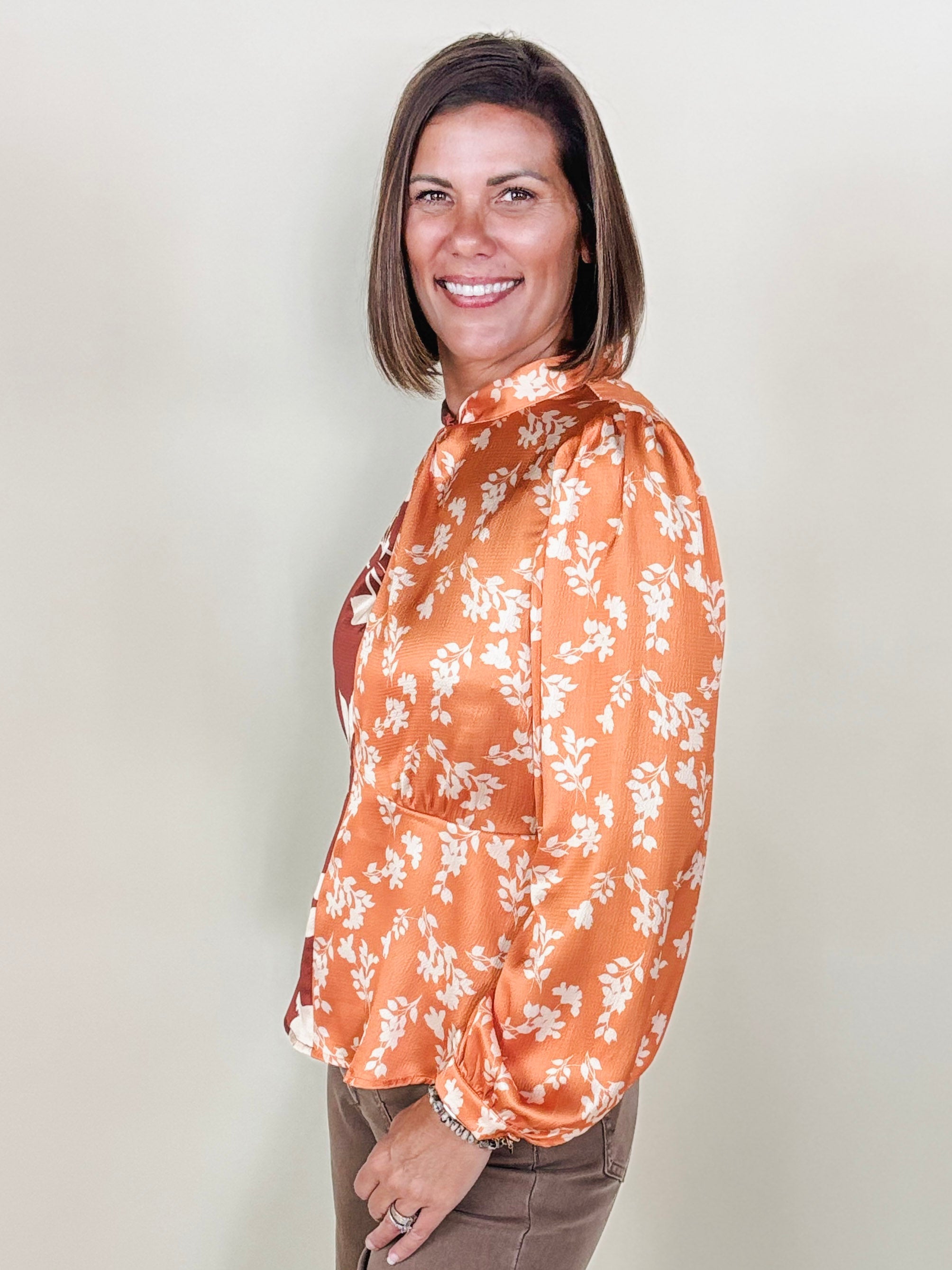 Ruiza Two Toned Blouse