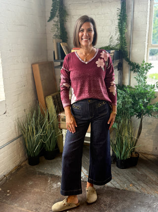Liza Cropped Denim Pants