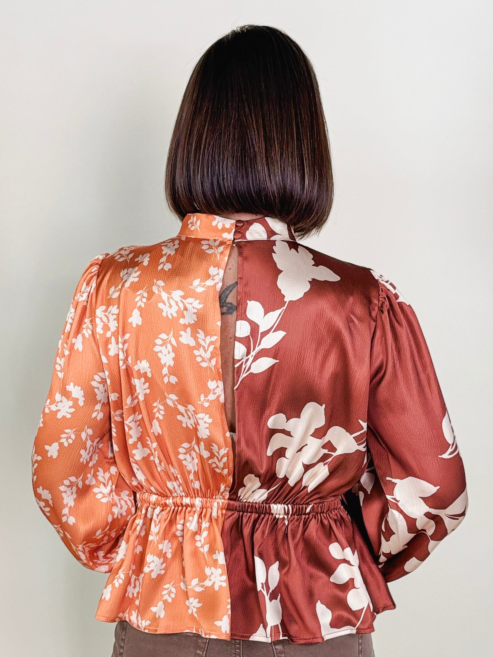 Ruiza Two Toned Blouse