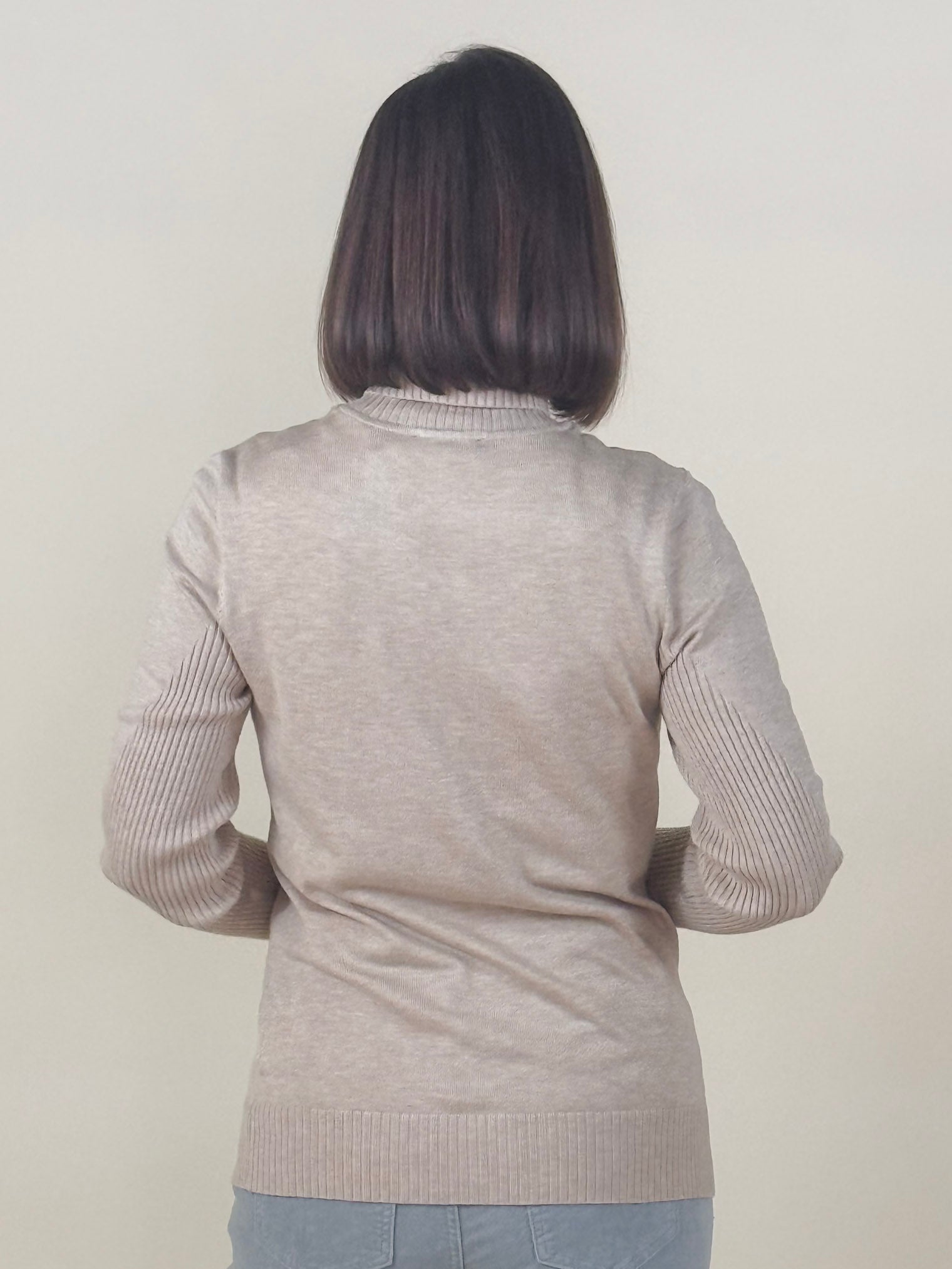 [TRIBAL] Turtle Neck Sweater