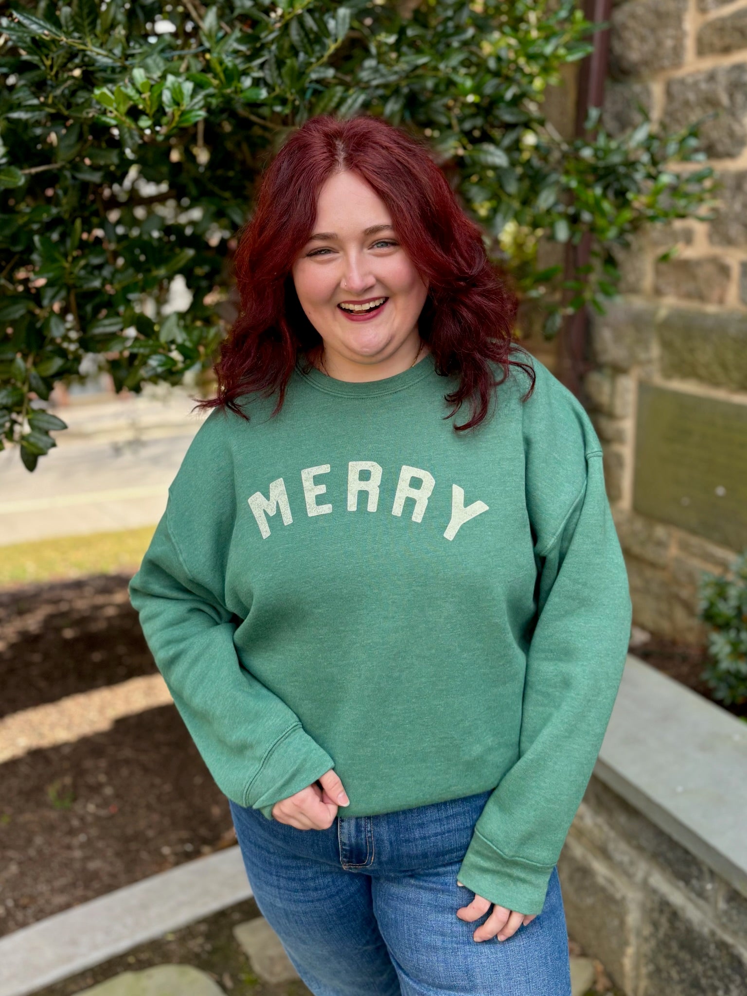 Merry Graphic Sweatshirt