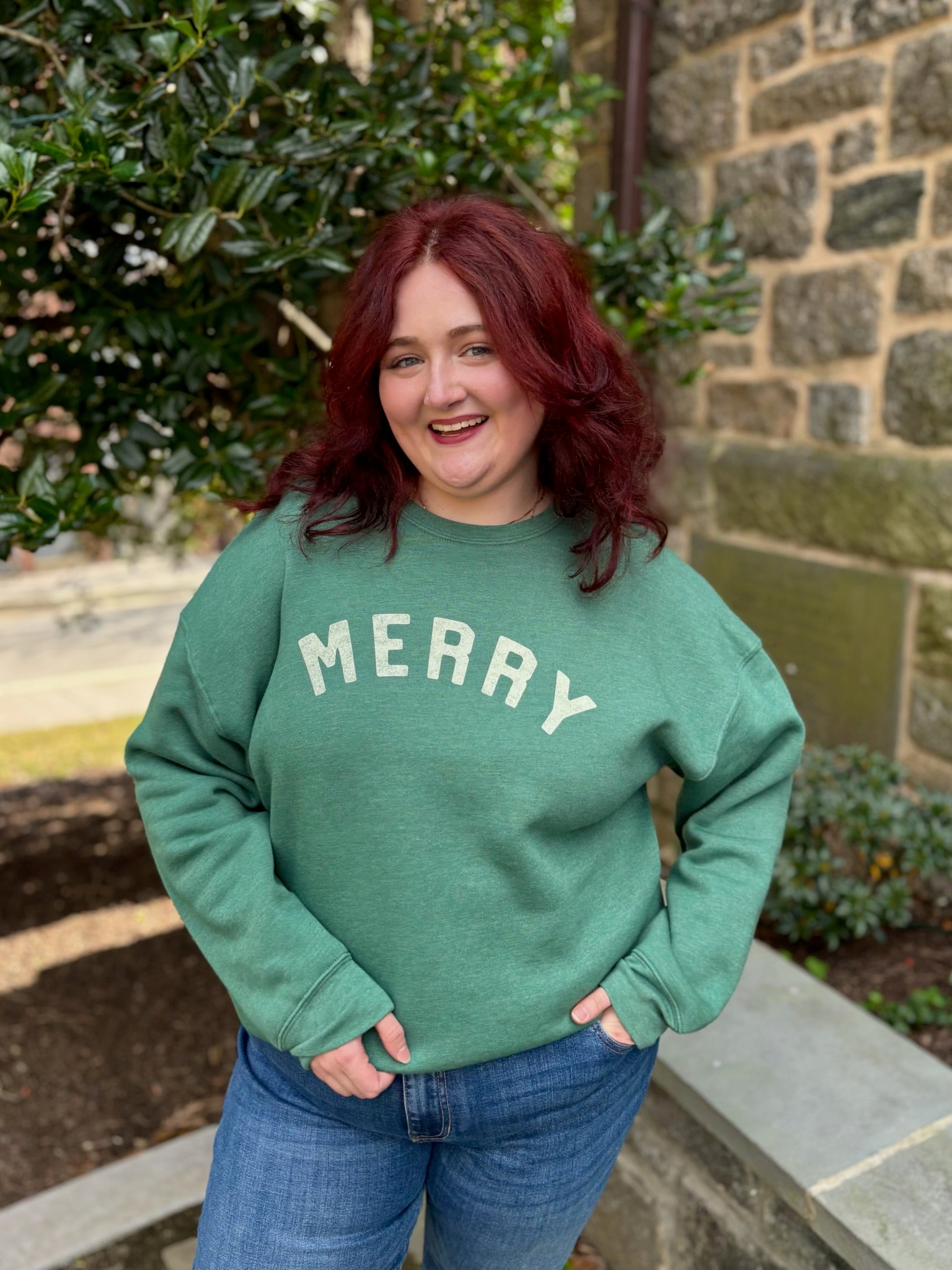 Merry Graphic Sweatshirt