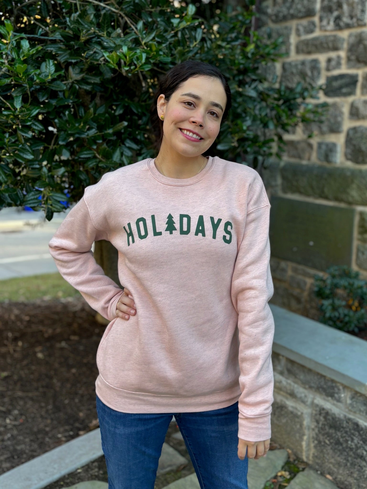 Holidays Graphic Sweatshirt