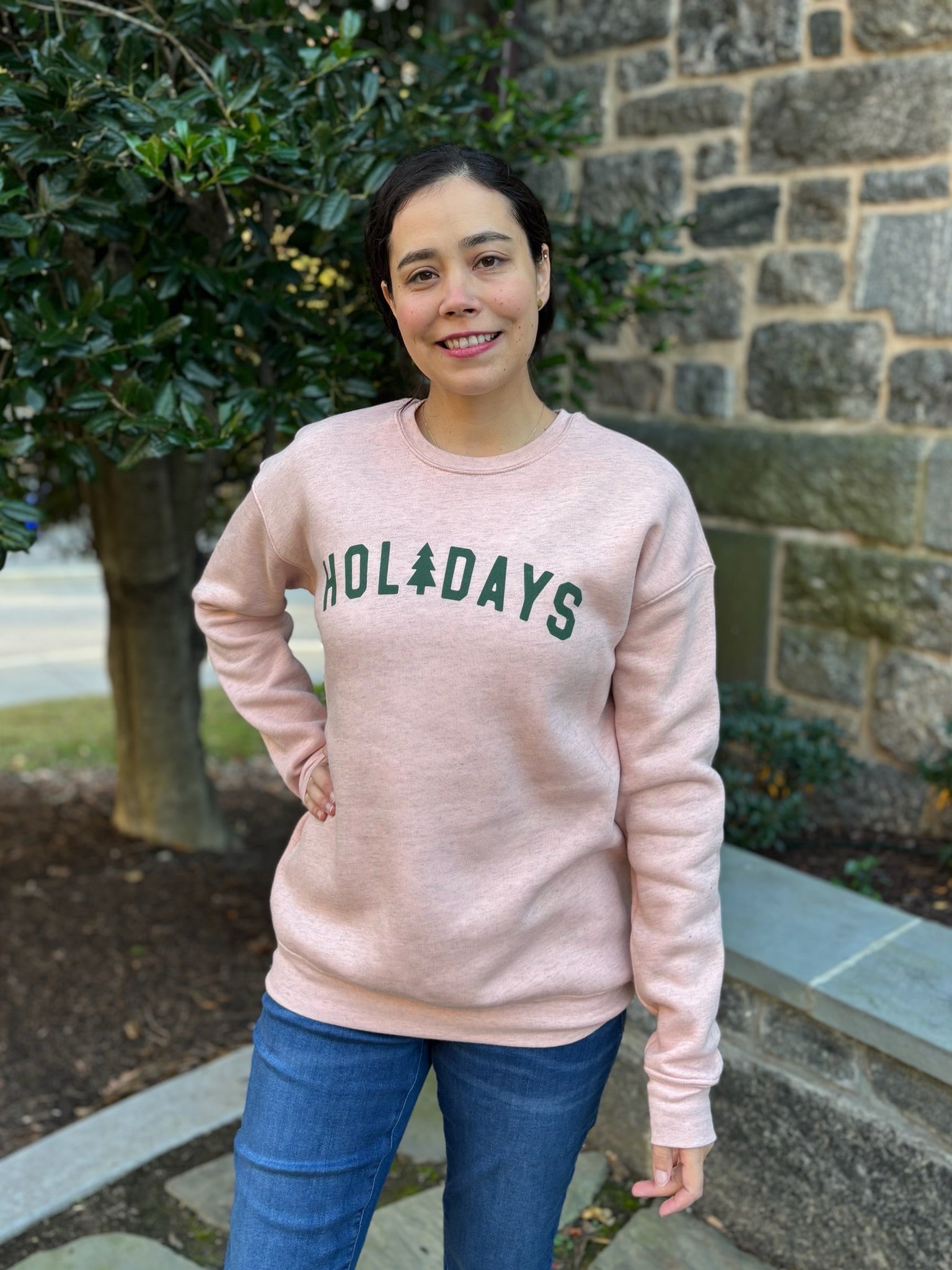Holidays Graphic Sweatshirt