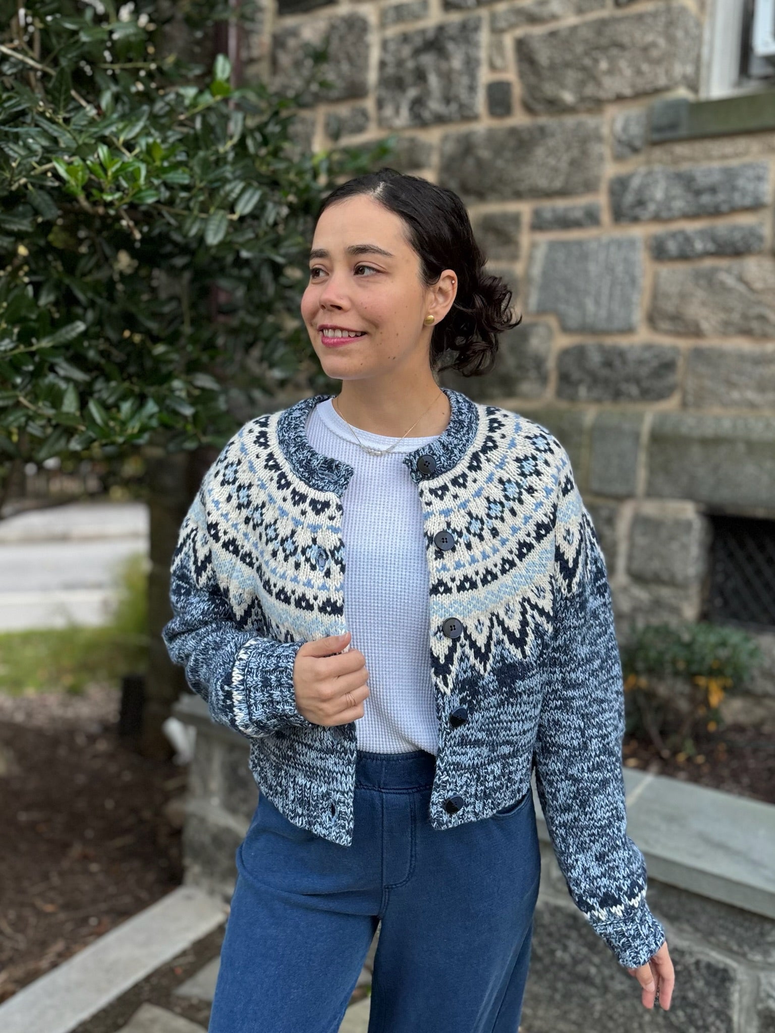 [Z Supply] North Sea Fair Isle Cardigan