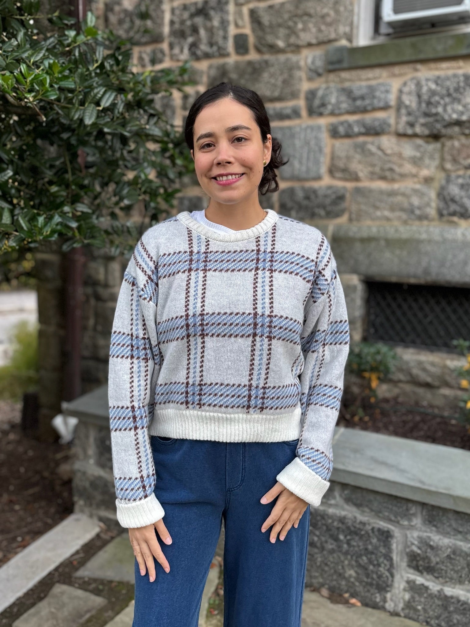 [Z Supply] Junction Plaid Sweater