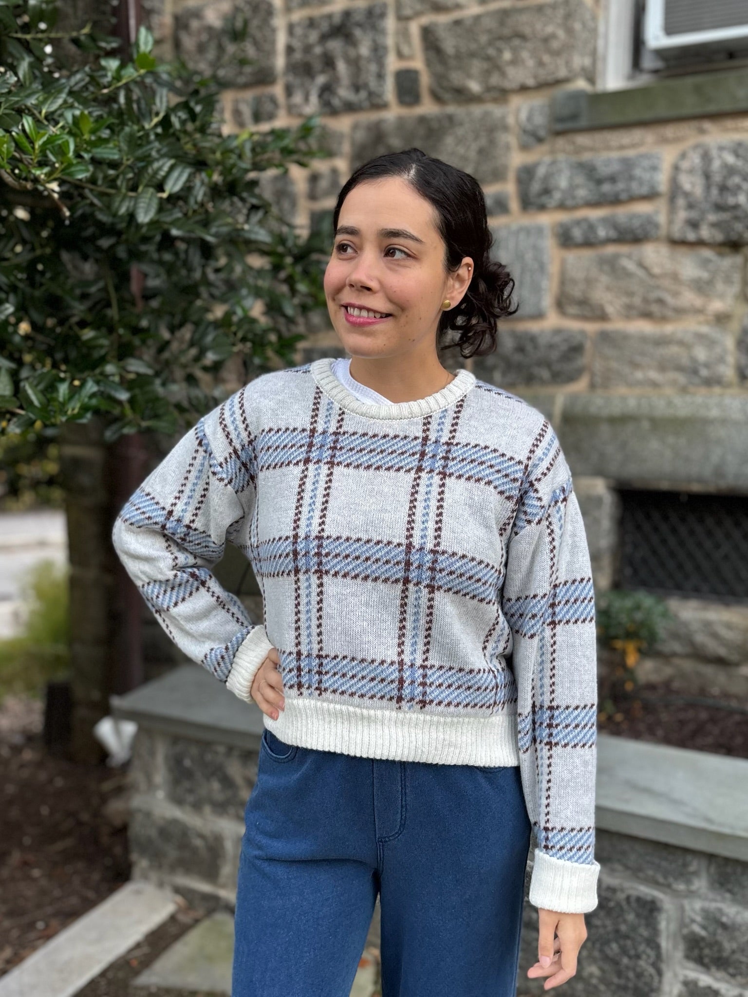 [Z Supply] Junction Plaid Sweater