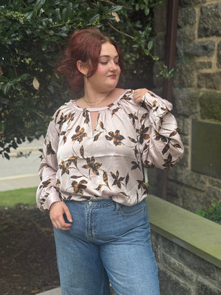 [Liverpool] Bess Button Detail Blouse