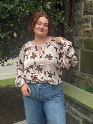 [Liverpool] Bess Button Detail Blouse