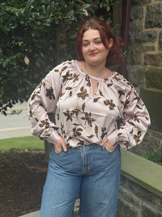 [Liverpool] Bess Button Detail Blouse