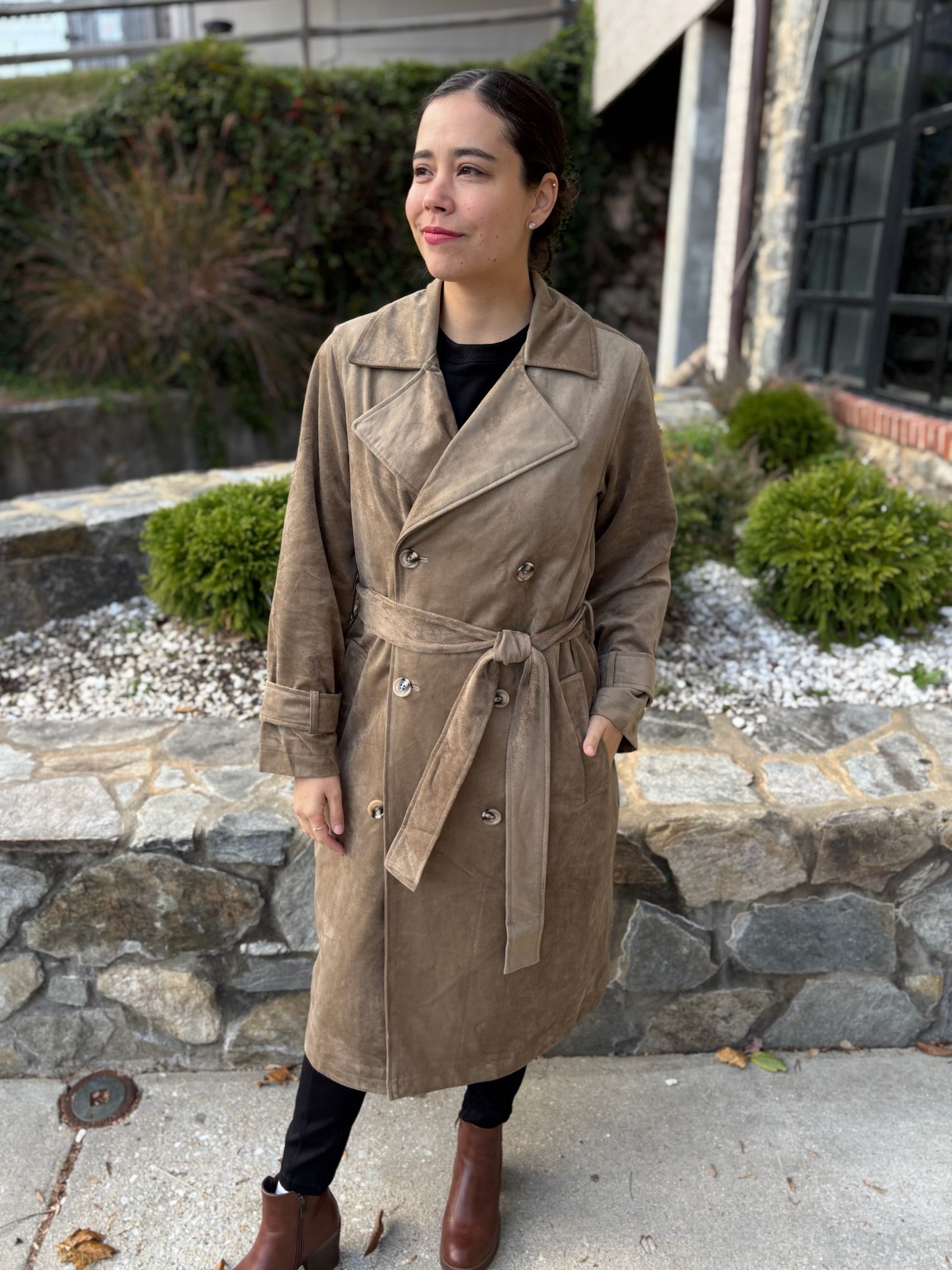 [Z Supply] Dorian Suede Trench
