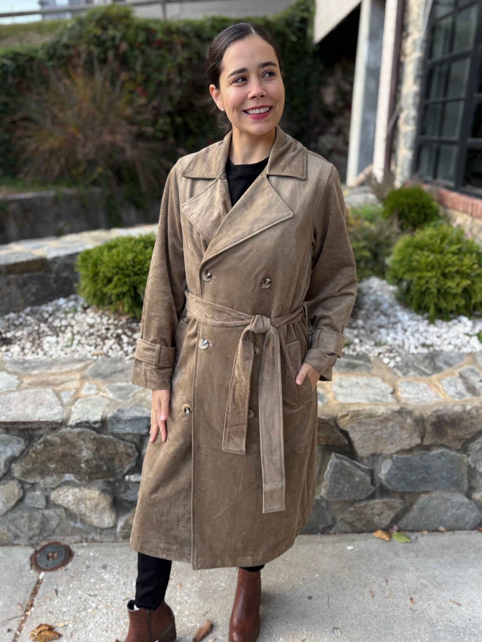 [Z Supply] Dorian Suede Trench