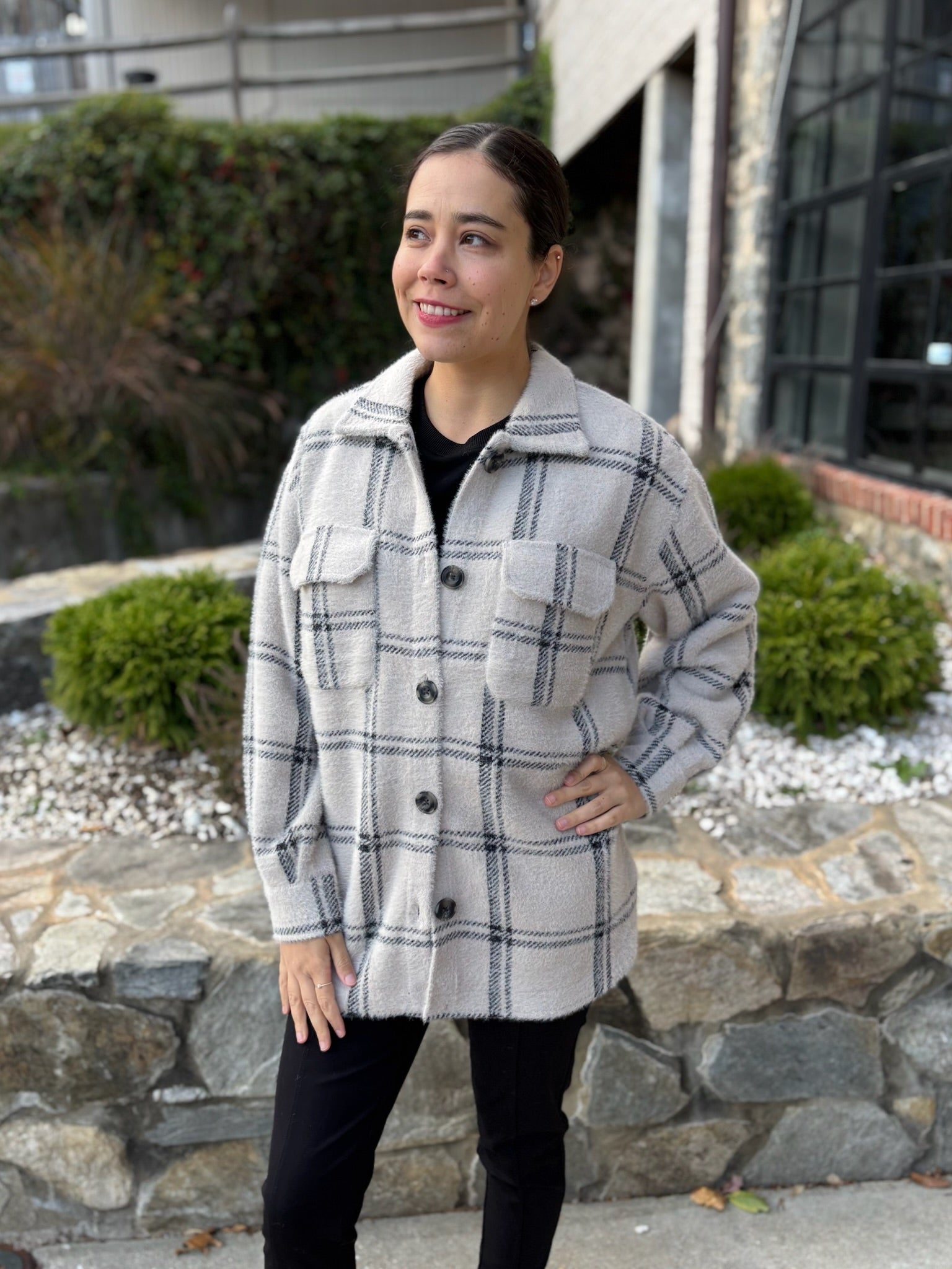 [Z Supply] Plaid Tucker Jacket