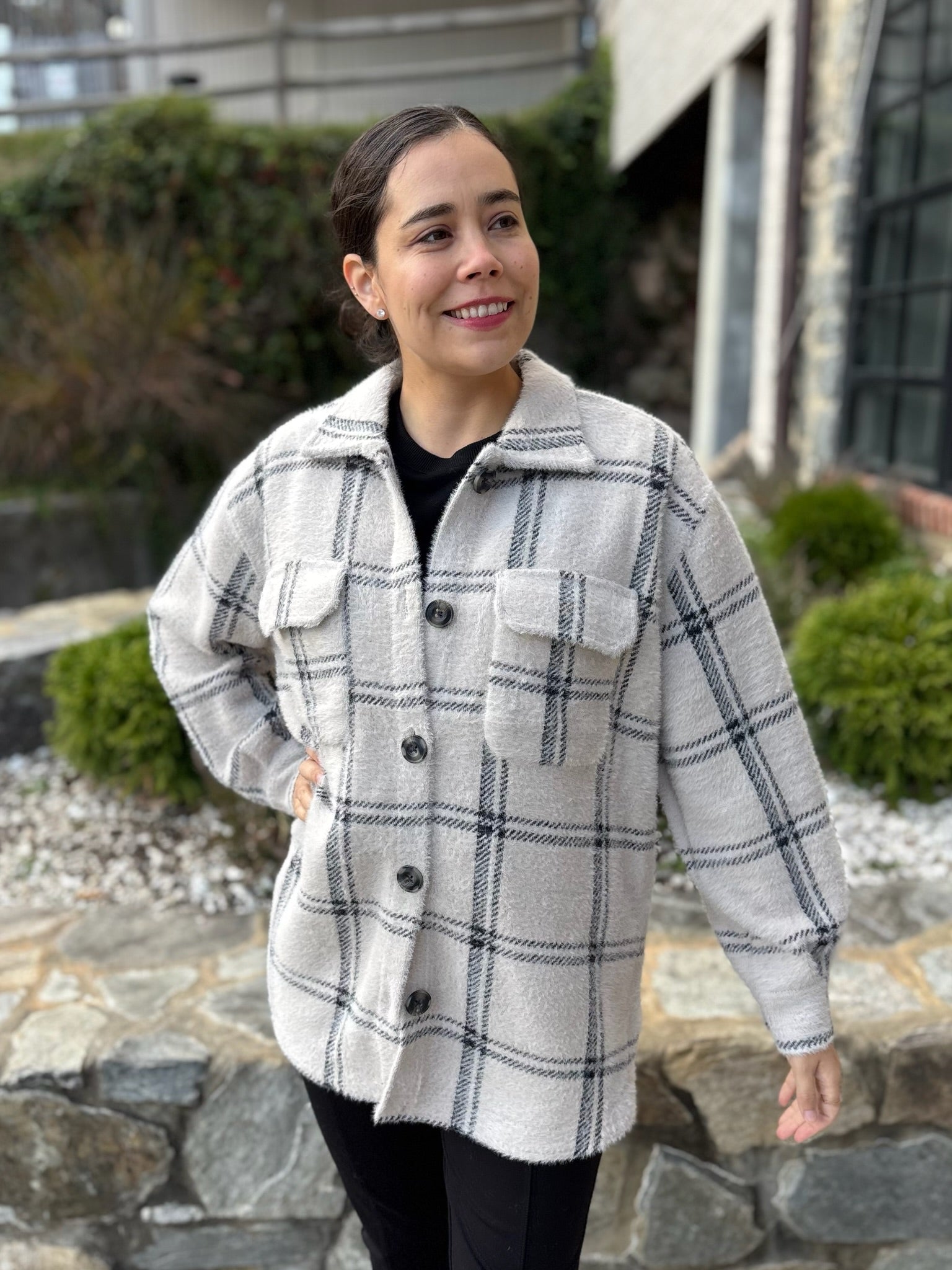 [Z Supply] Plaid Tucker Jacket
