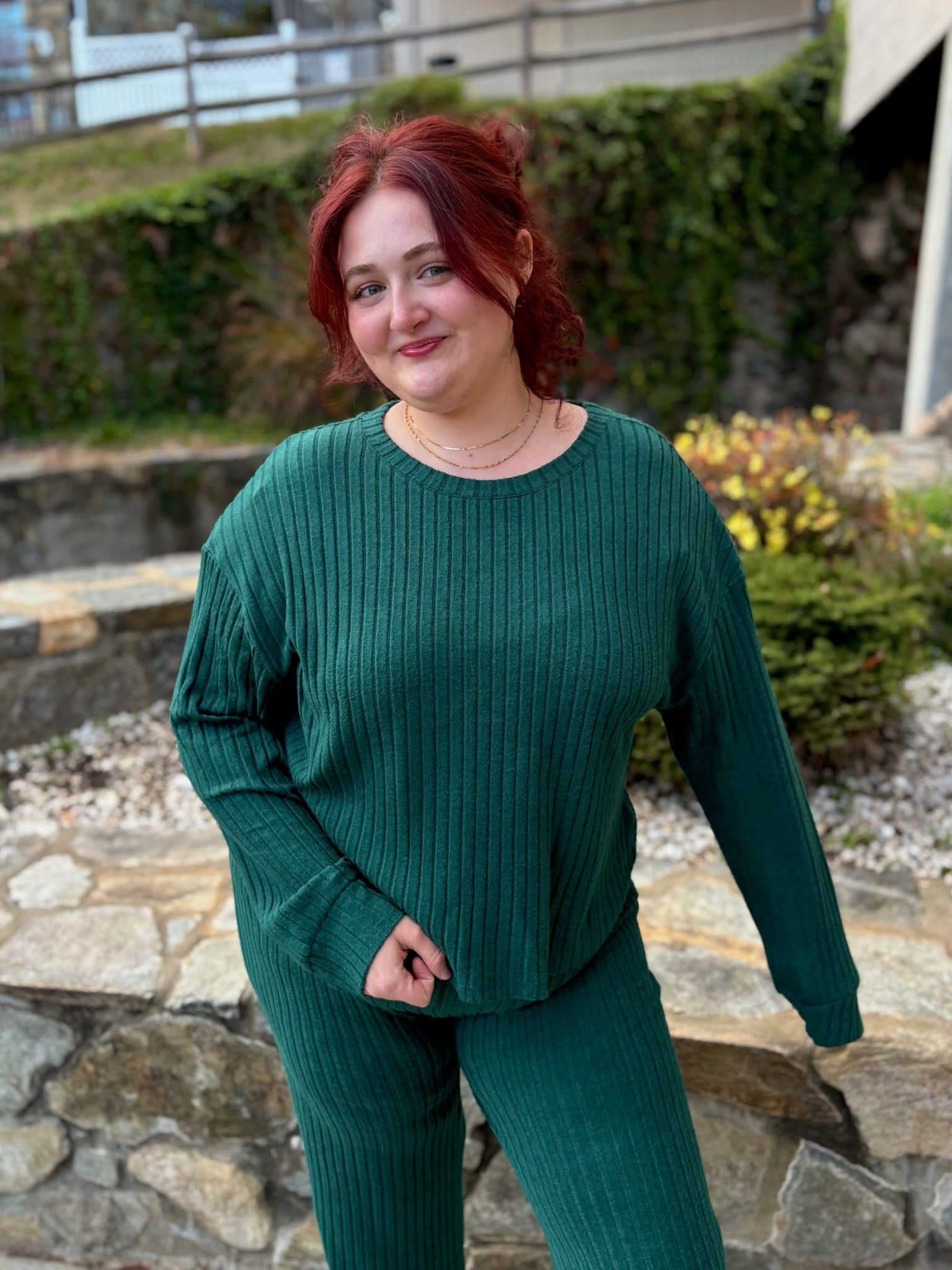 [Z Supply] Elfie Rib Long Sleeve Top