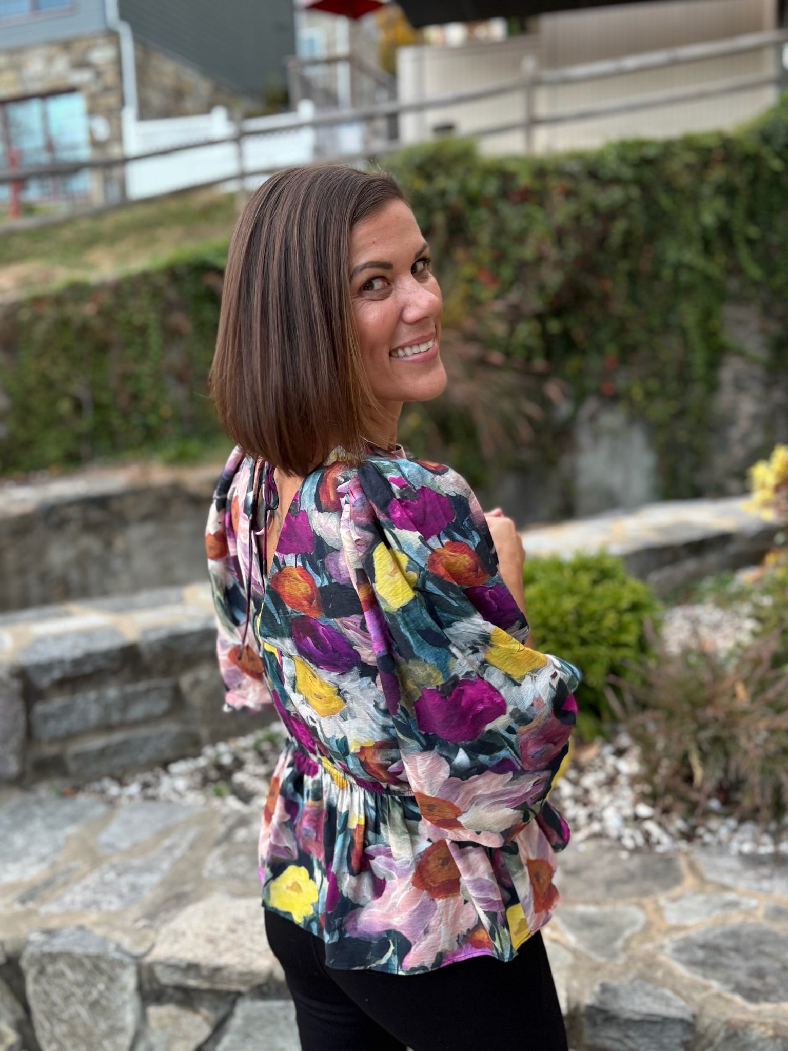 Esmarie Peplum Blouse