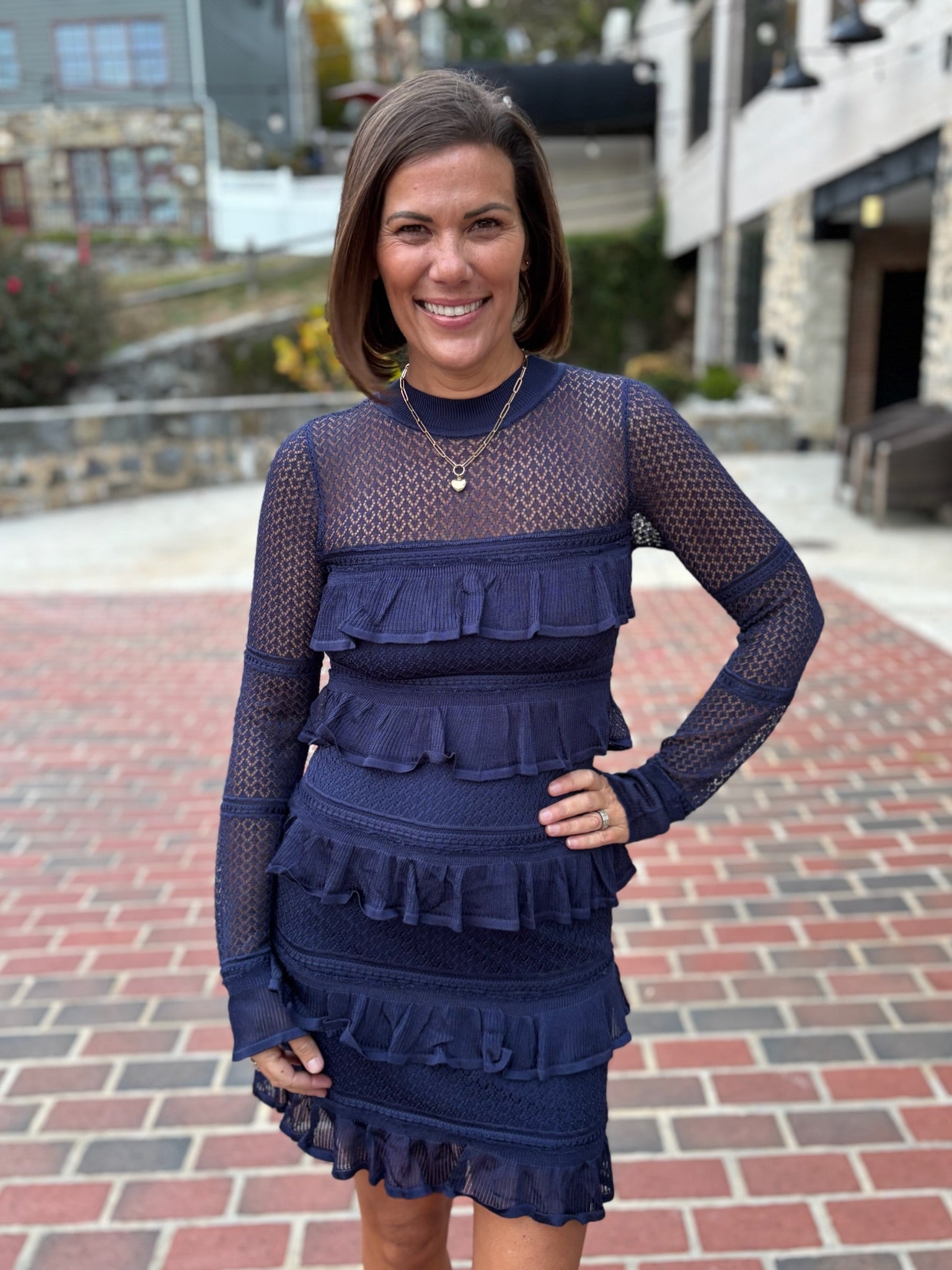 Sera Ruffled Tiered Mini Dress