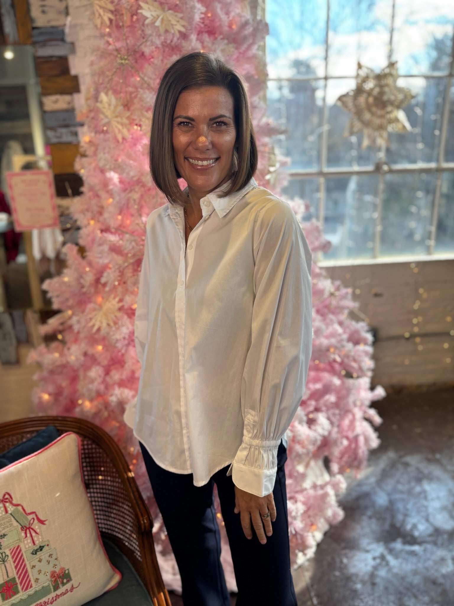 [Liverpool] Avery Button Front Top