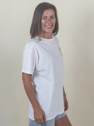 Limoncello Front & Back Print Tee