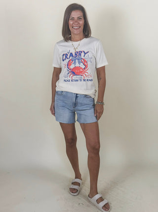If Crabby Please Return to the Beach Tee