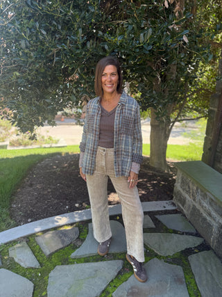 Pippa Mix Plaid Shirt