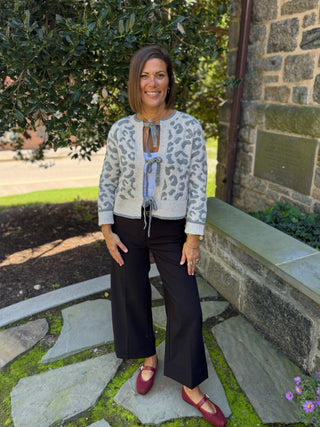 Fallon Bow Tie Front Cardigan