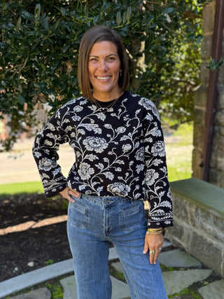 Sutton Jacquard Sweater