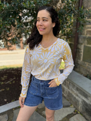 Steph Patch Pocket Denim Shorts