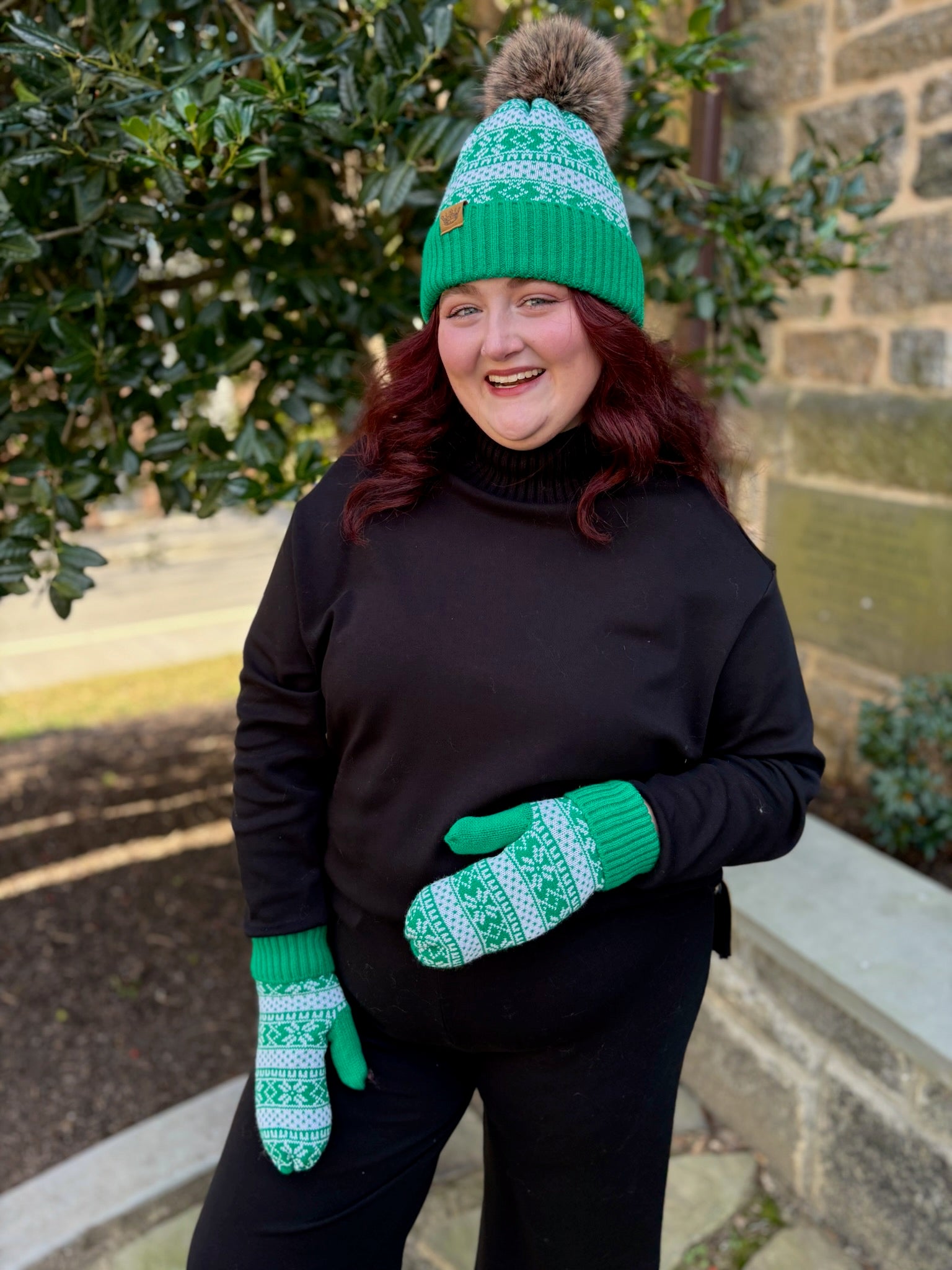 Winter Pattern Mittens