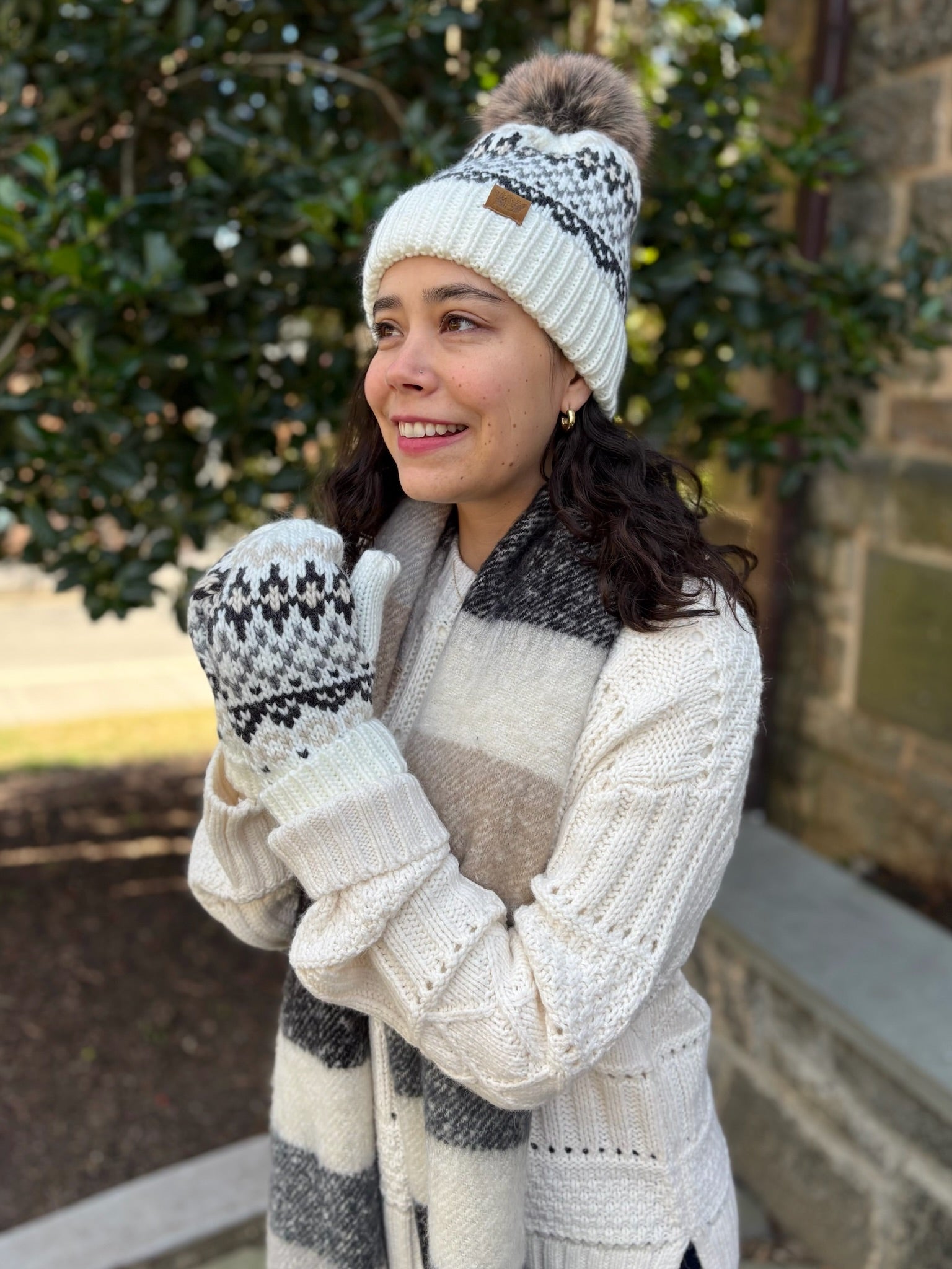 Winter Pattern Mittens