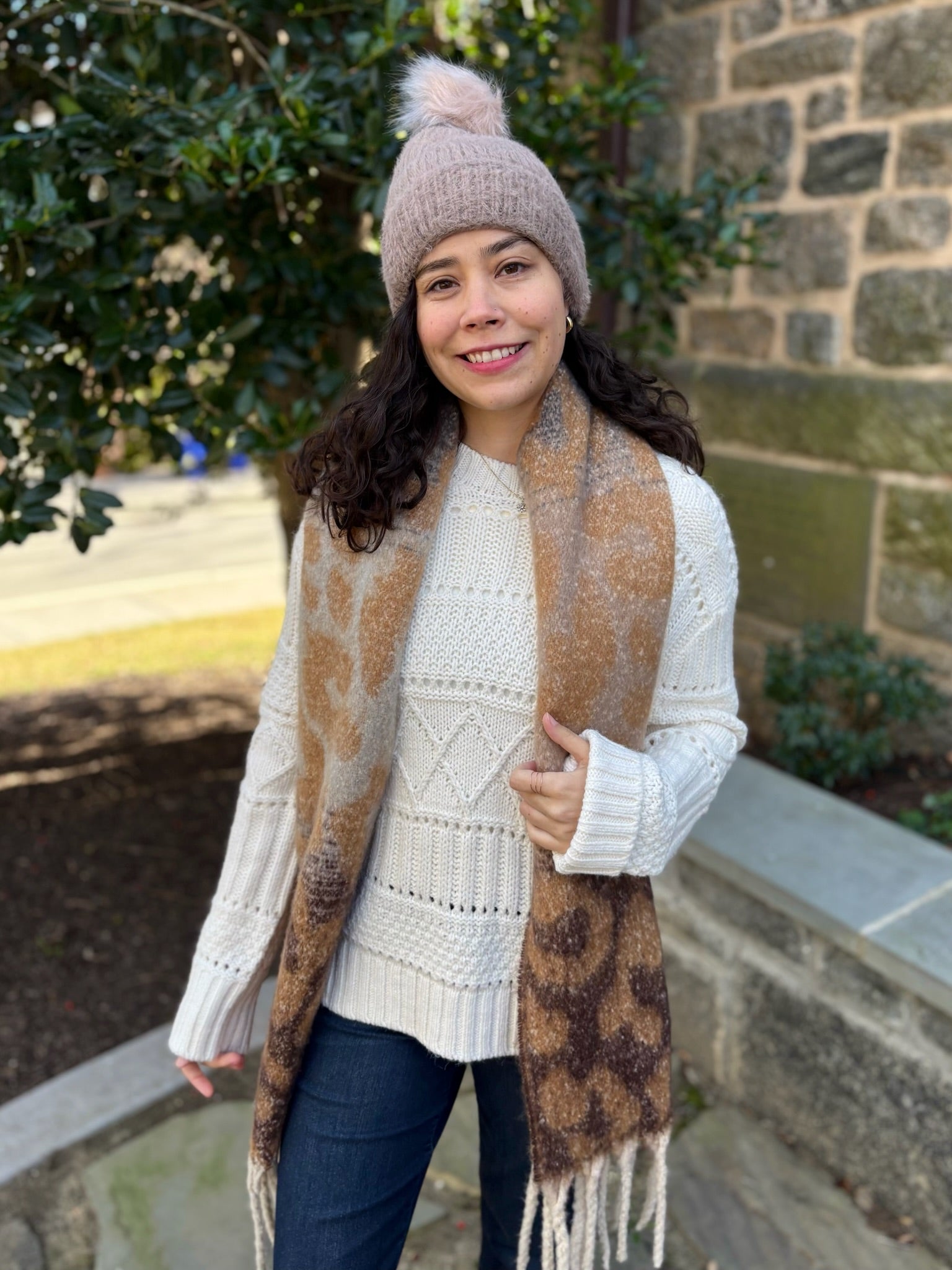 Ultra Soft Faux Mohair Winter Beanie