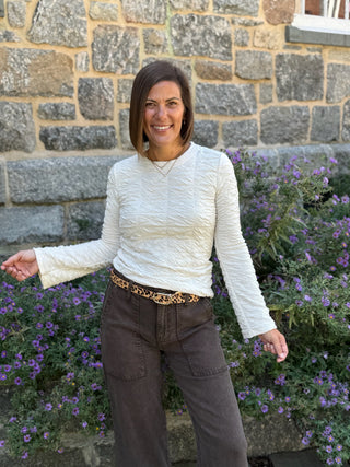[Liverpool] Kerri Flare Sleeve Knit Top