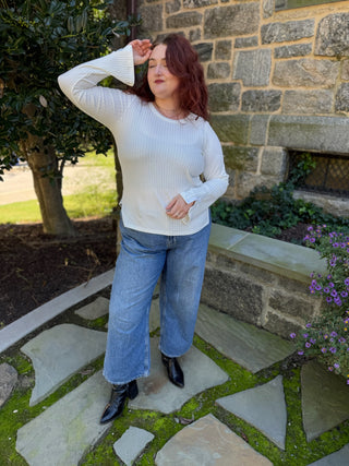 [Liverpool] Kitt Scoop Neck Knit Top