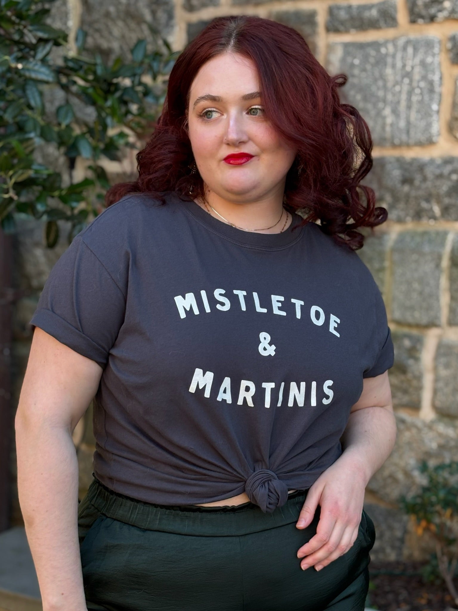 [Z Supply] Mistletoe Boyfriend Tee