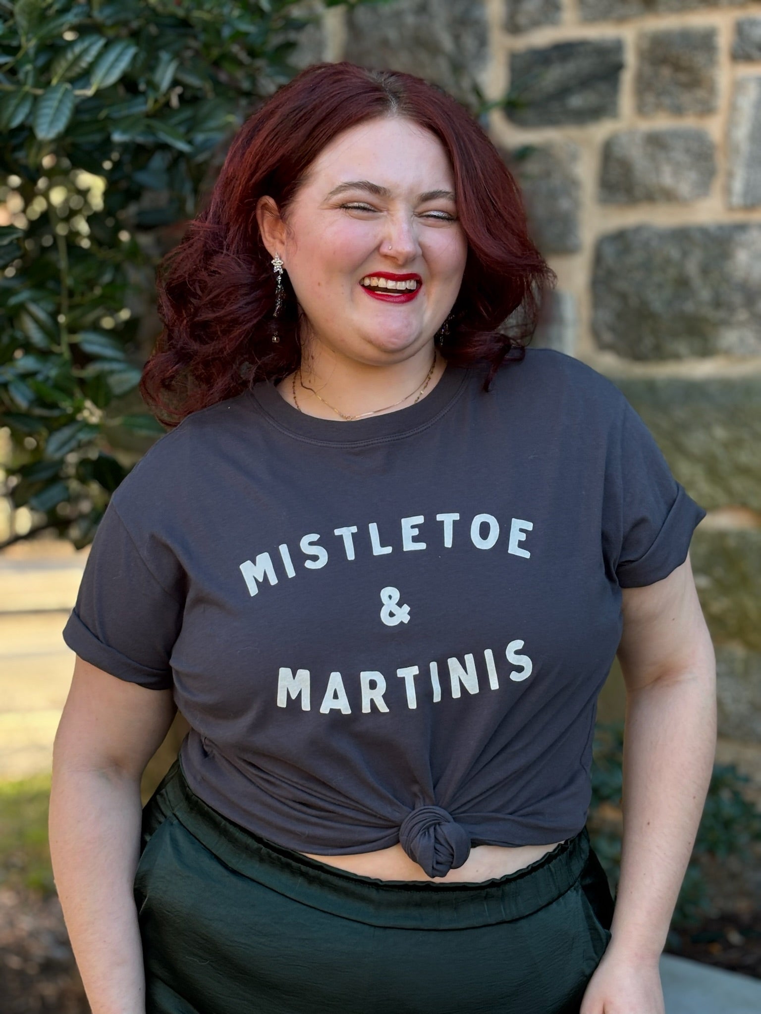 [Z Supply] Mistletoe Boyfriend Tee