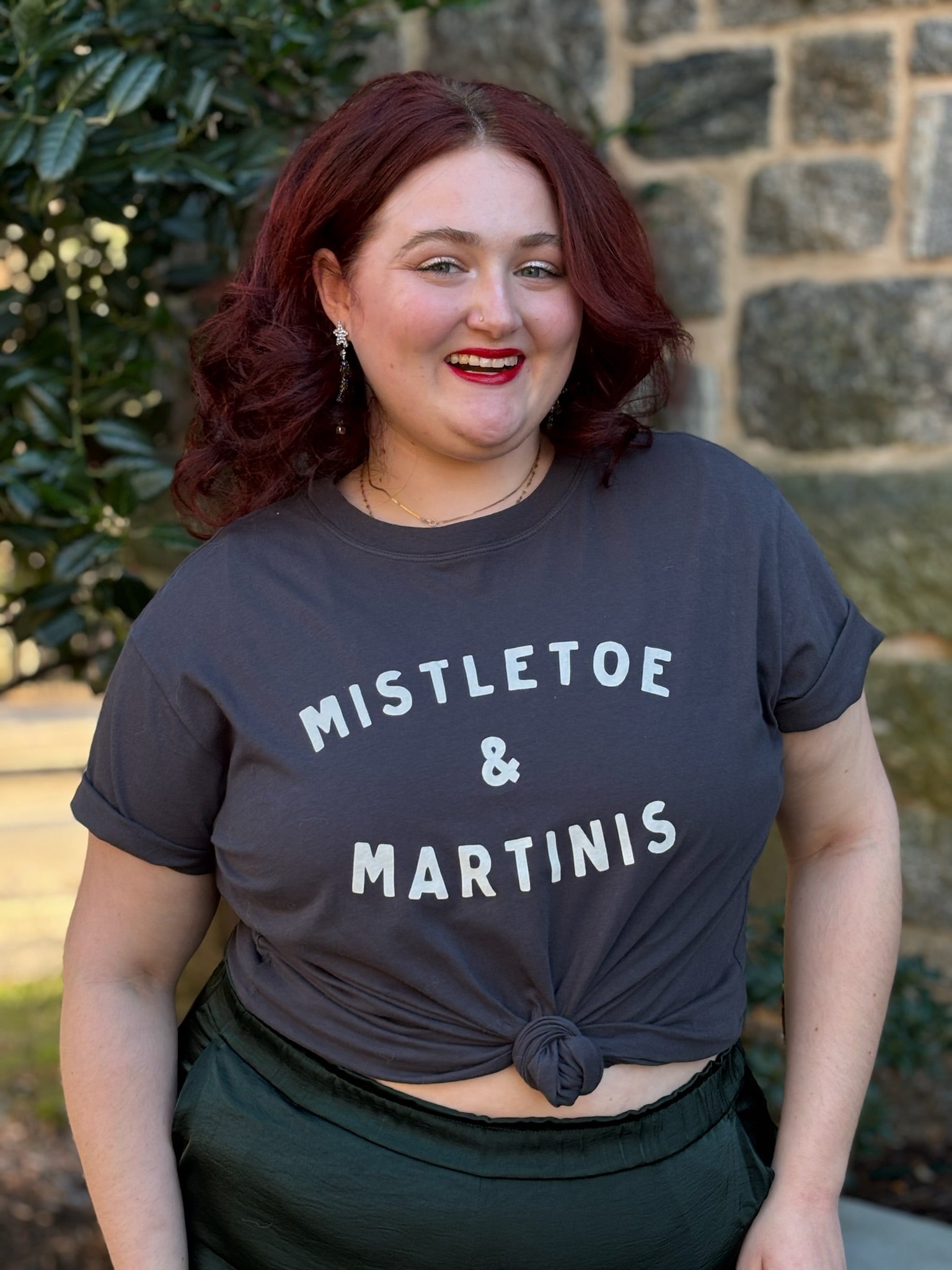 [Z Supply] Mistletoe Boyfriend Tee