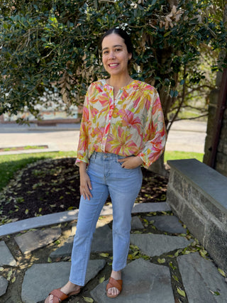 [TRIBAL] Sophia Curvy Hugging Straight Jeans