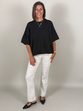 [TRIBAL] Lani Lofty Elbow Sweater