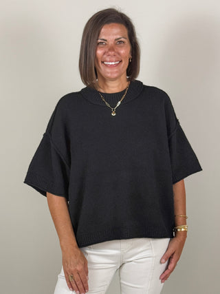 [TRIBAL] Lani Lofty Elbow Sweater