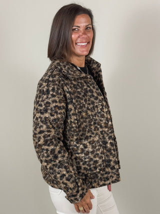 [TRIBAL] Lina Lined Button Front Coat