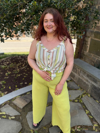 [TRIBAL] Kiara Button Front Cami