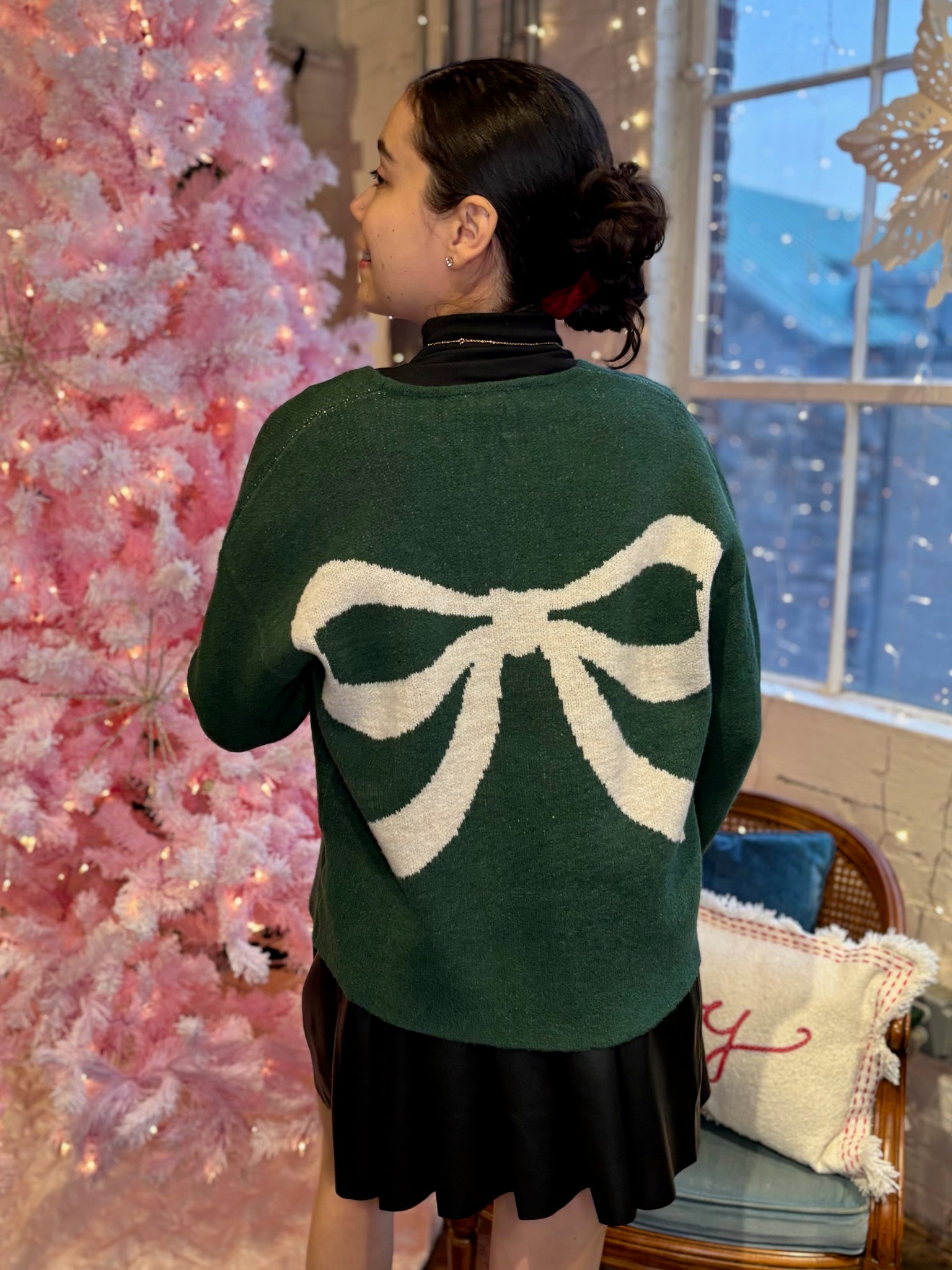 Kyra Ribbon Detailed Cardigan