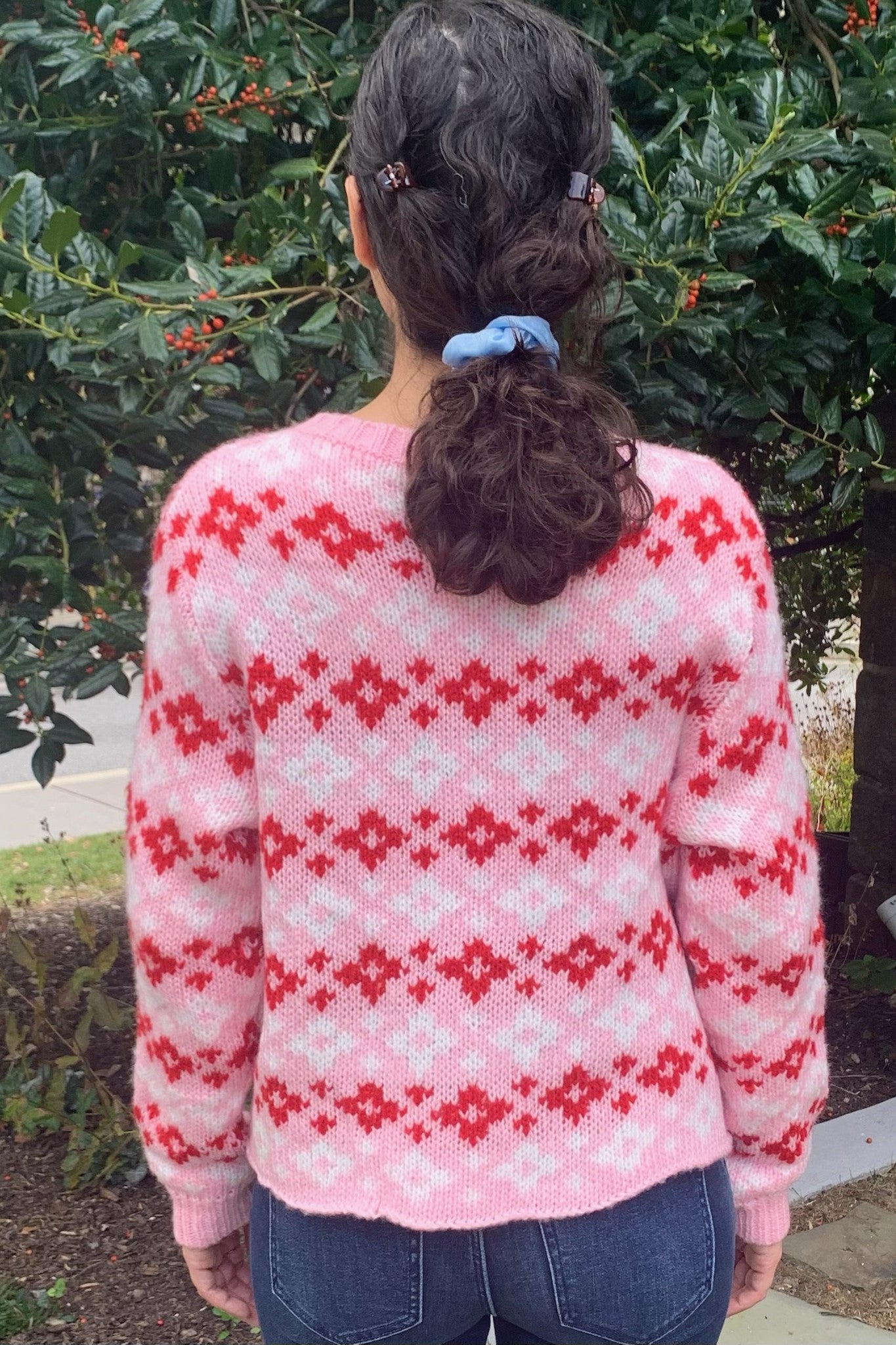 Shrunken Fair Isle Sweater