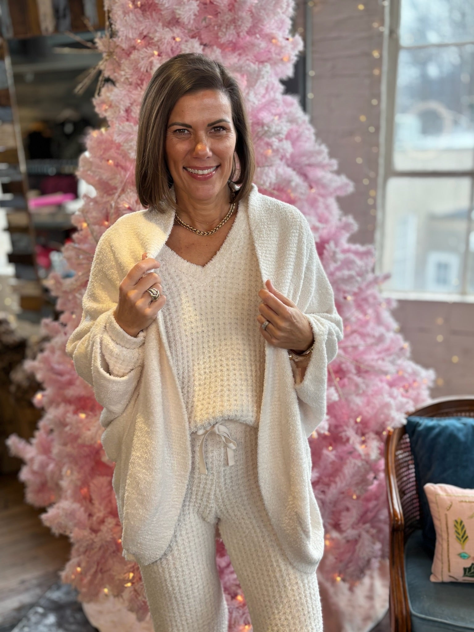 Camy Soft & Cozy Marshmallow Shrug - Almond