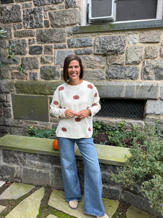 Pamela Pumpkin Sweater